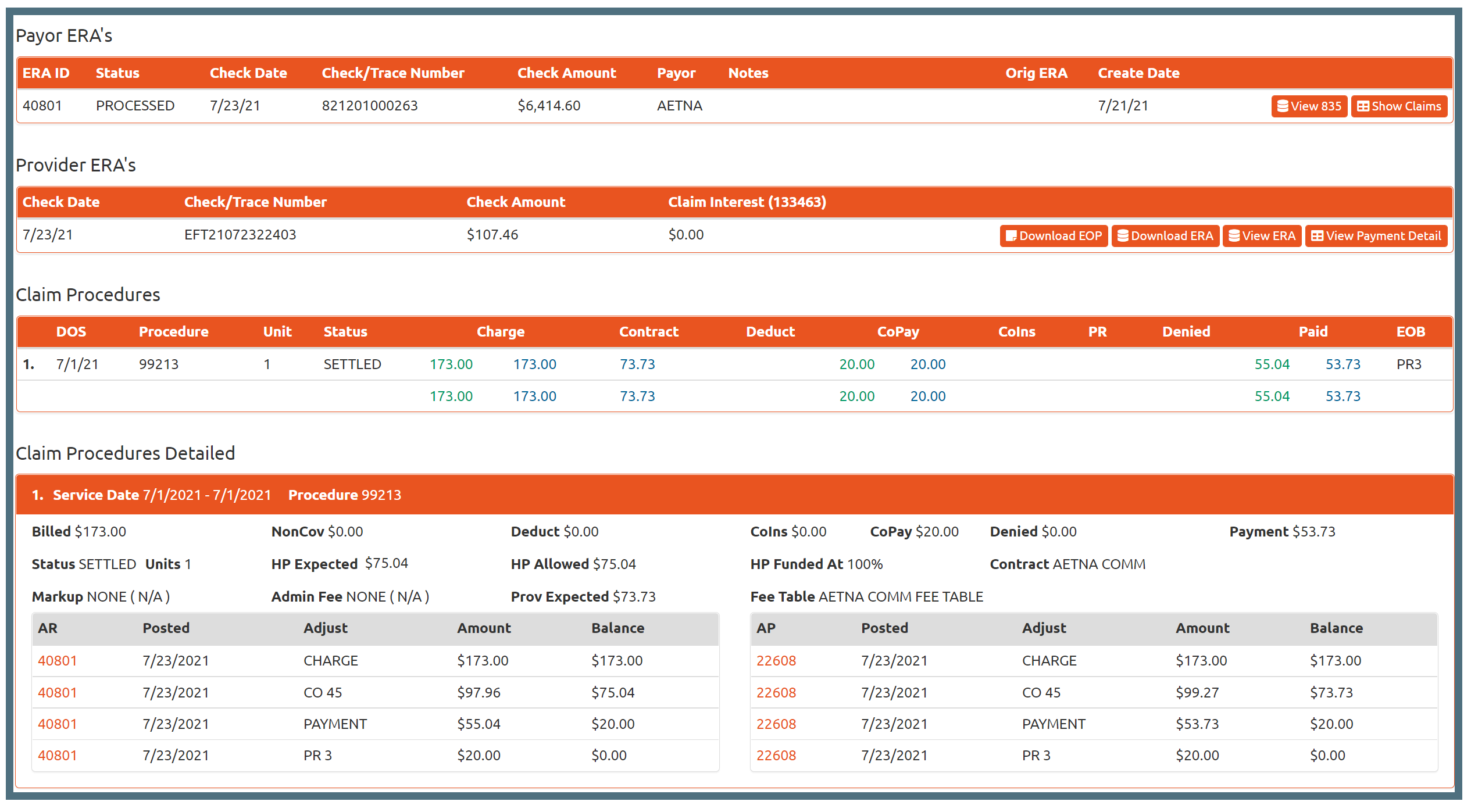 Claim View