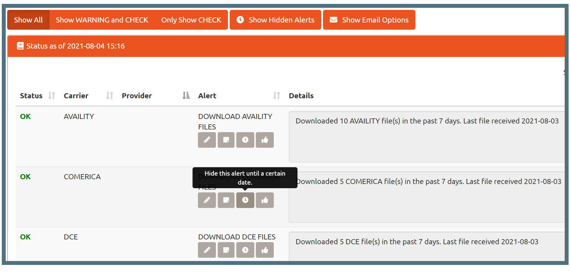 ANSI EDI exchange